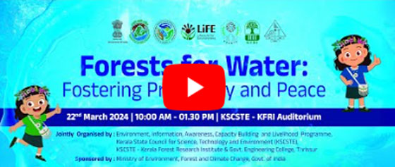 World Water Day 2025: Water for Peace – Inauguration by Dr. N. Krishnakumar, IFS (Retd.)